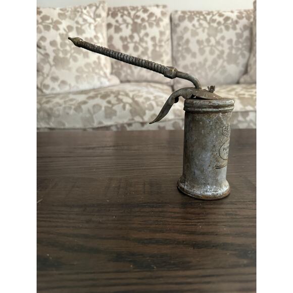 Vintage Oil Can Eagle Eaglet No.58 Pump Oiler 5oz Capacity Made in USA - Picture 4 of 8